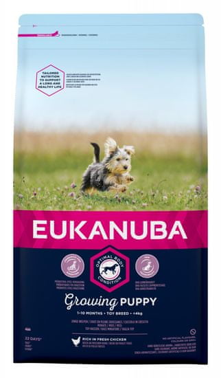 Eukanuba hrana za pse Puppy Toy, 2 kg