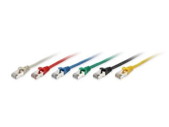 Equip patch kabel Cat.6S S/FTP, 0,5, crvena