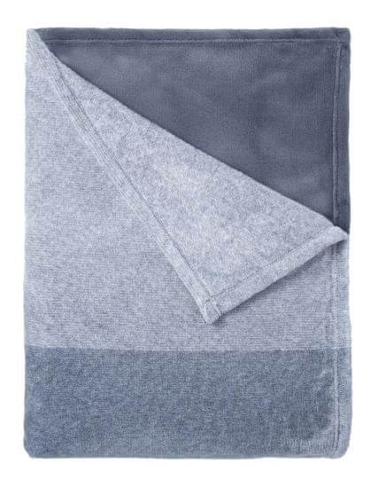 Mistral Home flanel deka Denim, 150 x 200 cm