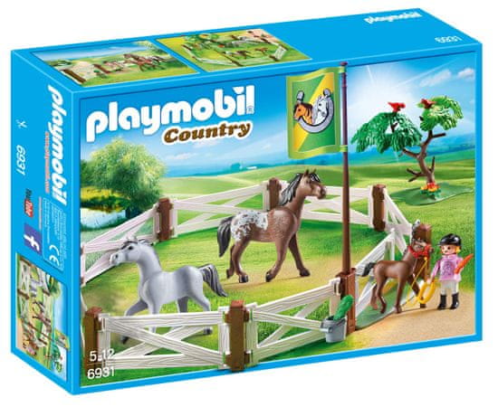 Playmobil ograda s konjima 6931