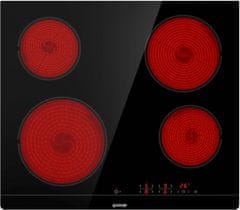 Gorenje staklokeramička ploča za kuhanje ECT641BSC