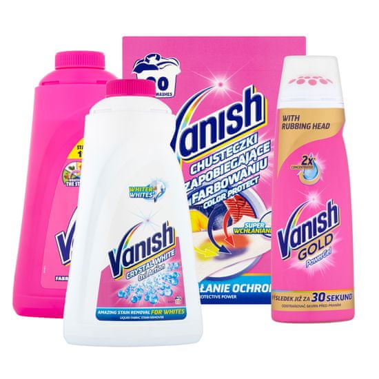 Vanish set deterdženata za pranje rublja