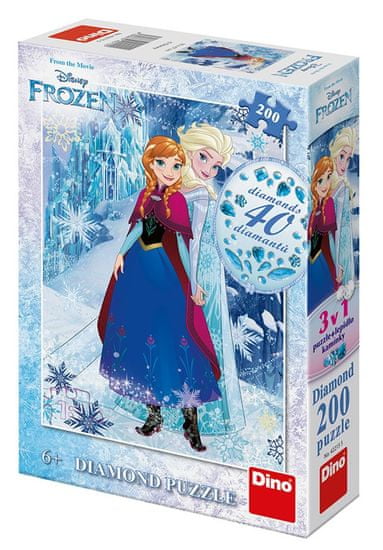 DINO slagalica Frozen: Sestrinska ljubav 200 diamond