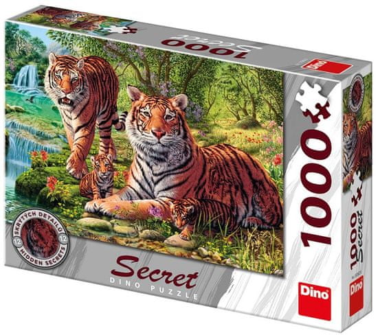 DINO slagalica Tiger secret collection, 1000 dijelova