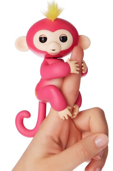 WowWee Fingerlings majmun Bella, ružičasta 3705