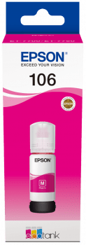 Epson 106 EcoTank tinta, magenta (C13T00R340)