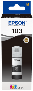 Epson EcoTank 103 tinta, bočica, crna (C13T00S14A)