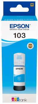 Epson EcoTank 103 tinta, bočica, cyan (C13T00S24A)