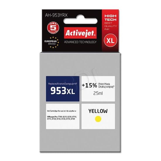 ActiveJet tinta HP 953XL F6U18AE, žuta