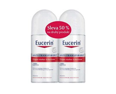Eucerin antiperspirant za osjetljivu kožo, 2x50ml