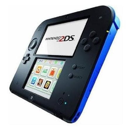 Nintendo igra a konzola 2DS crna plava Mario Kart 7 MALL.HR