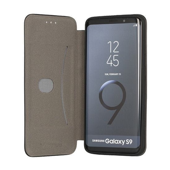 Havana etui Premium Soft za Samsung Galaxy S9 G965, preklopna, crna