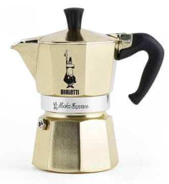 Bialetti aparat za kavu Moka Express 6 Cups Gold