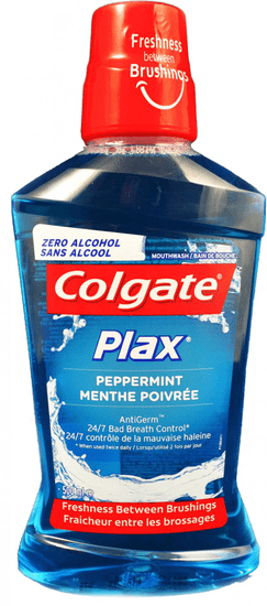 Colgate Peppermint voda za usta, 500 ml, 2 komada