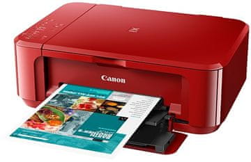 Canon Pixma MG3650 višenamjenski pisač, crveni