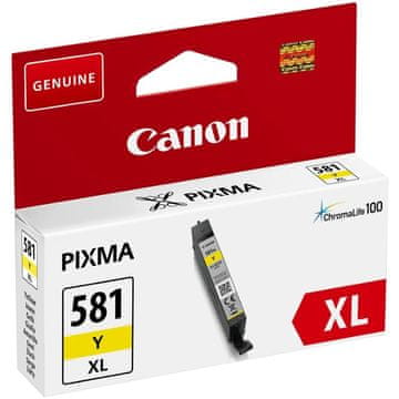 Canon kaseta CLI-581 XL Y, žuta