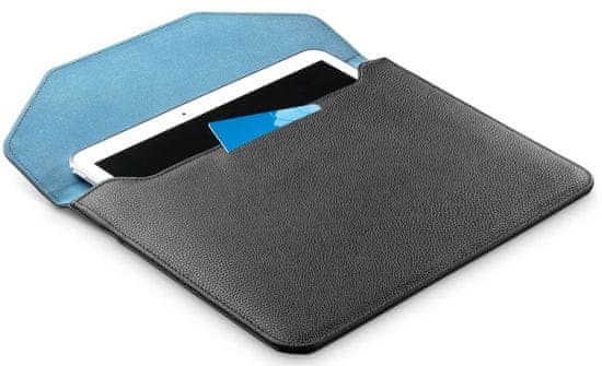 CellularLine kožni etui za tablet do 10,5" (26,7 cm) TRAVELTAB105K, crno-plavi