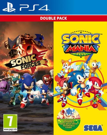 Sega igra Sonic Mania Plus + Sonic Forces - Double Pack (PS4)