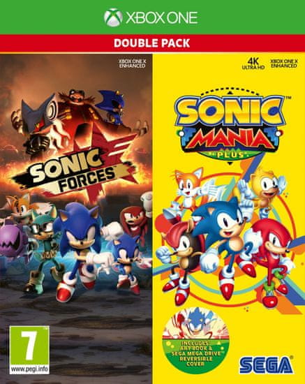 Sega igra Sonic Mania Plus + Sonic Forces - Double Pack (Xbox One)