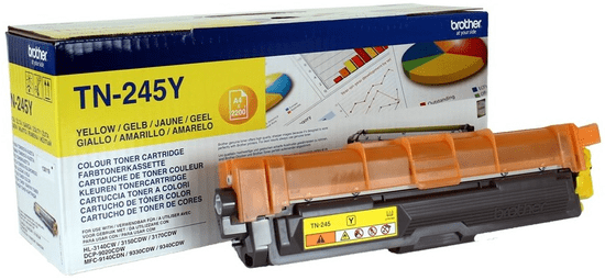 Brother toner Brother TN245Y, yellow, 2.200 stranica