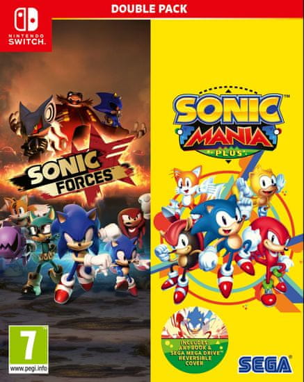 Sega igri Sonic Mania Plus + Sonic Forces - Double Pack (Switch)