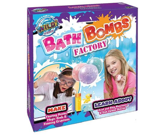 Wild science bath bomb factory