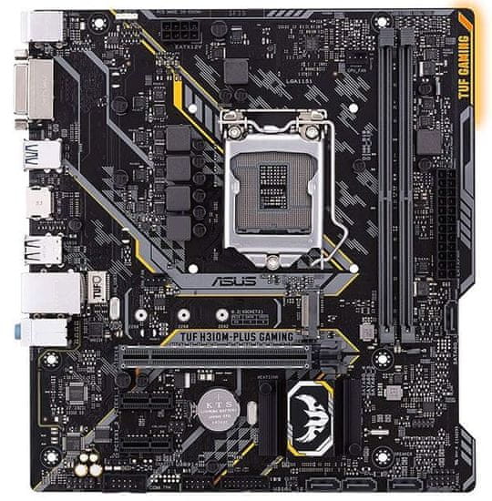 ASUS matična ploča TUF H310M-Plus Gaming, DDR4, USB 3.1 Gen 1, LGA1151, mATX