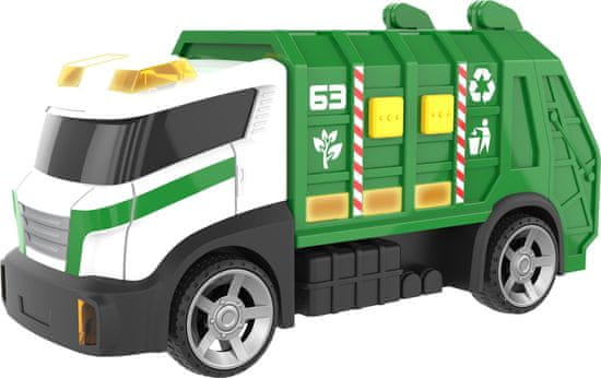 Teamsterz smetlarski kamion sa zvučnim i svjetlosnim efektima, 40 cm