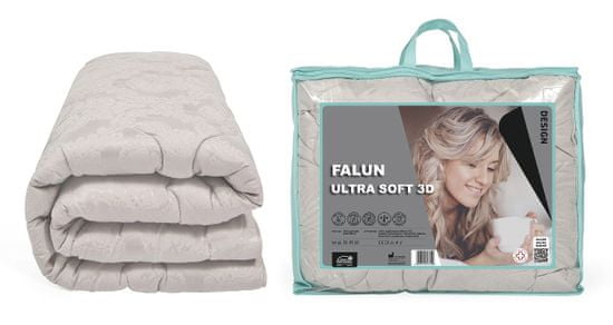 My Best Home presvučeni pokrivač Falun Ultra Soft 3D, 200 x 220 cm, srebrni