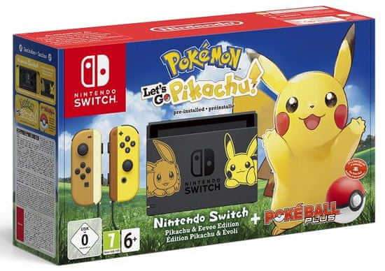 Nintendo igraća konzola Switch Let’s Go, Pikachu! Bundle