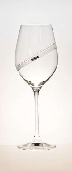 B. Bohemian čaše za bijelo vino SPARKLING RING, 360 ml, 2 komada