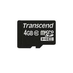 Transcend Transcend memorijska kartica micro 4GB 95/45MB/s, C10, UHS-I Speed Class 1 (U1)