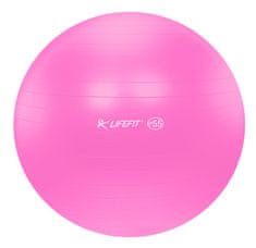 LIFEFIT Anti-Burst gimnastičarska lopta, 55 cm, ružičasta
