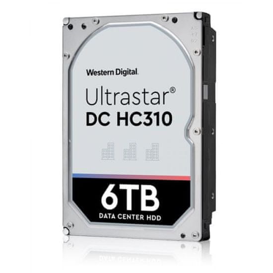 HGST WD trdi disk, 6 TB, SATA 3, 6 GB/s, 7200 ULTRASTAR DC HC320 7K8 512e