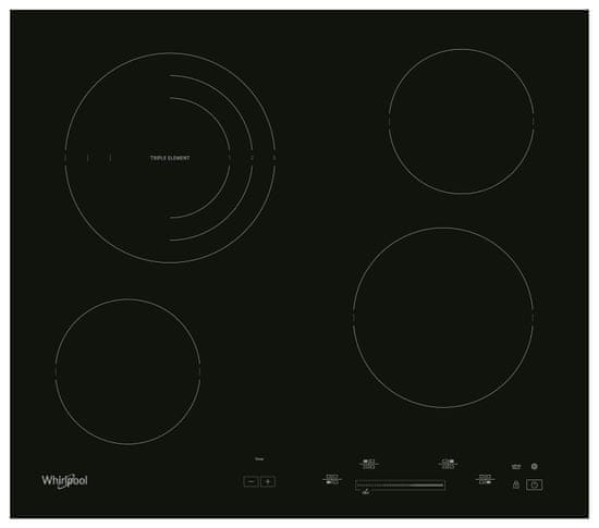 Whirlpool AKT 8900 BA, staklokeramička ploča