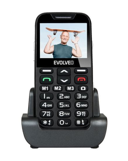 Evolveo Easyphone XD, crna