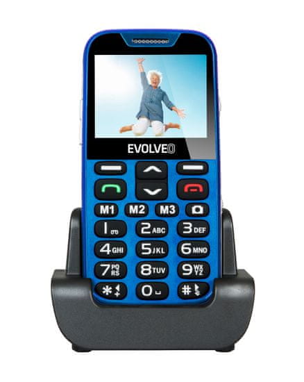 Evolveo GSM telefon EasyPhone XD, plavi