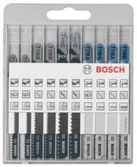 Bosch 10-dijelni komplet listova za ubodne pile Basic for Metal and Wood (2607010630)
