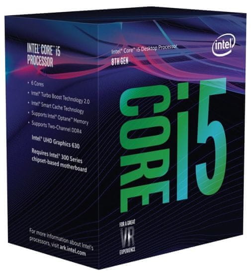 Intel Procesor Core i5-8400 BOX, Coffee Lake