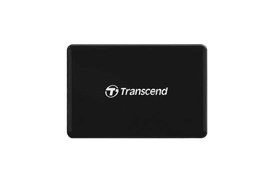 Transcend čitač kartica RDC8, USB 3.1/3.0, micro USB u USB Type-C, crna