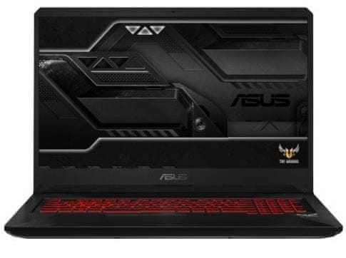 ASUS prijenosno računalo TUF Gaming FX705GD-EW105 i7-8750H/8GB/SSD256GB+1TB/GTX1050/17,3FHD/FreeDOS (90NR0112-M02530)