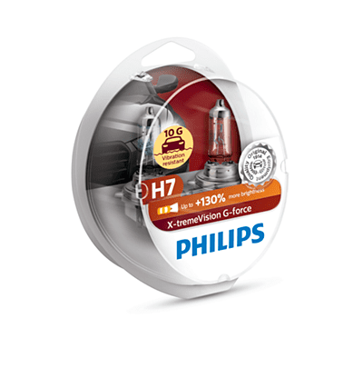 Philips halogena žarulja H7 X-tremeVision G-FORCE + 130%