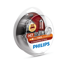 H7 12V 55W PX26d X-tremeVision Moto +130% 1st. Blister Philips, 15