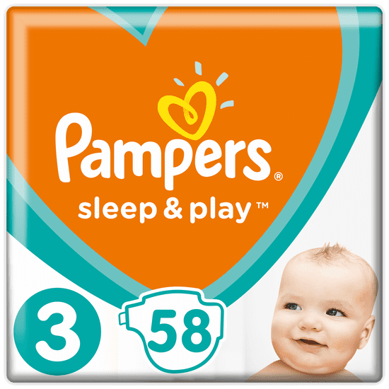 Pampers pelene Sleep & Play 3 Midi (6-10 kg) 58 komada