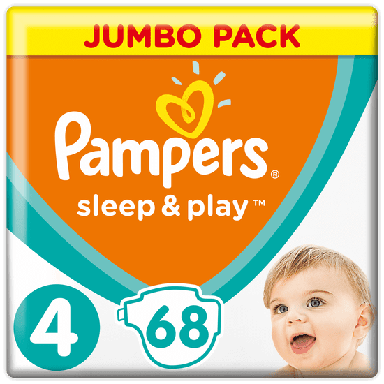 Pampers pelene Sleep & Play 4 Jumbo Pack (9-14 kg) 68 komada