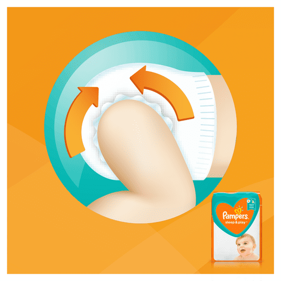 Pampers pelene Sleep Play 3 Midi 6 10 kg 58 komada MALL.HR
