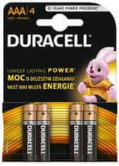 Duracell baterije AAA, 4kom (MN2400, LR3)