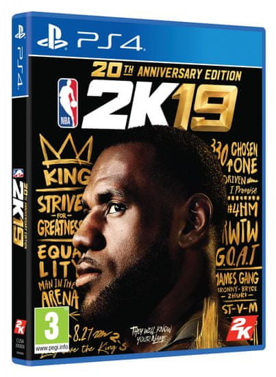 Take 2 igra NBA 2K19 - 20th Anniversary Edition (PS4)