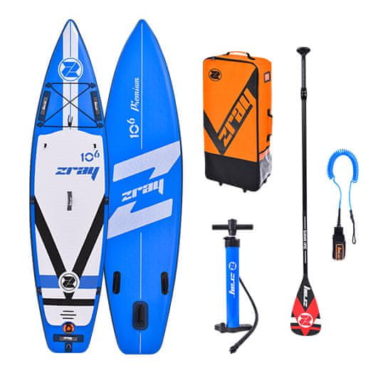 Zray sup na napuhavanje Fury Pro 10'6"