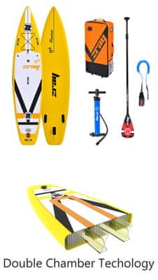 Zray sup na napuhavanje Fury Dual 11&apos;6